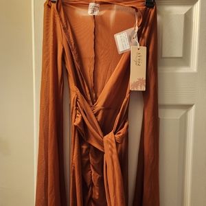 NWT Oh Polly swimsuit beach coverup dress